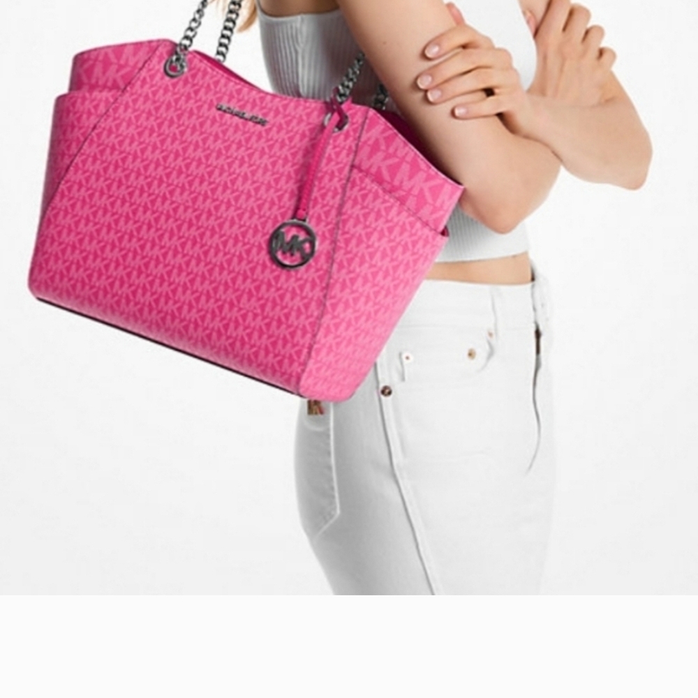 Michael Kors Pink Tote Bag - Picture 2 of 6